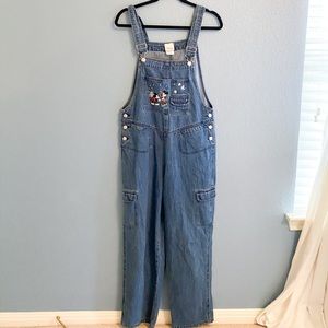 Vintage Mickey Denim Overalls